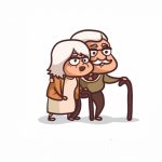 old man and old woman