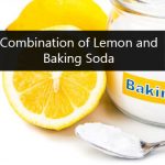 Combination of Lemon and Baking Soda