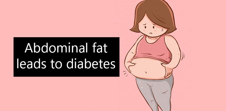 Abdominal Fat may lead to Diabetes