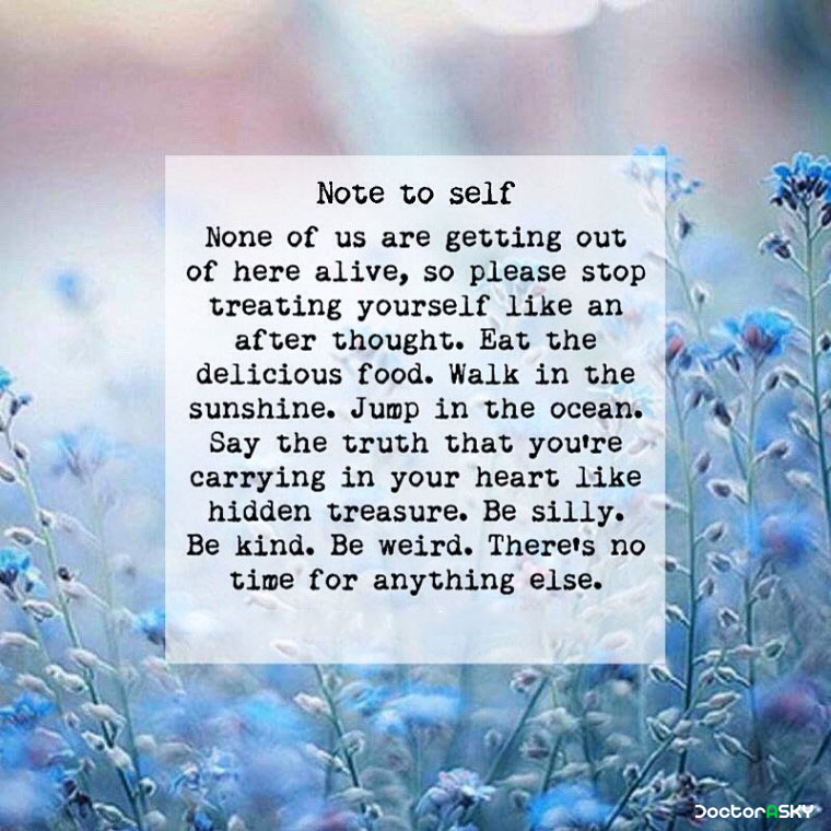 Note To Self | Doctor ASKY