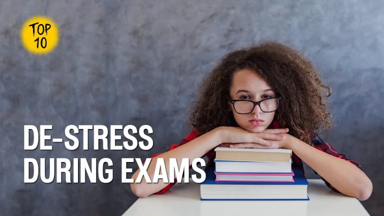 Top 10 ways to De-stress during Exam season