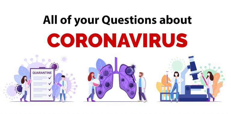 questions about coronavirus answered