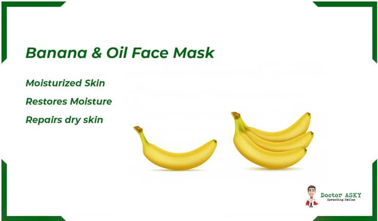 Banana & Oil Face Mask