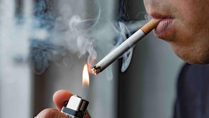 How do cigarettes affect the body?